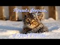 Пришёл февраль! с началом февраля!