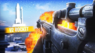 My First *SNIPING ONLY DOUBLE V2 ROCKET!* - (Vanguard Sniping)