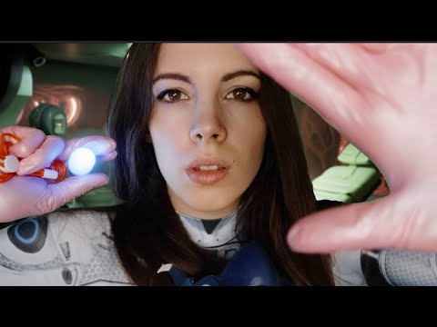 ASMR | Ear, Eyes & Full Medical Checkup (By Alien DR 👽)