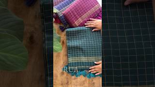 Beautiful check sarees | RUA DESIGNS #shopnow #2026 #newcollection #sareeshopping #trendingsarees