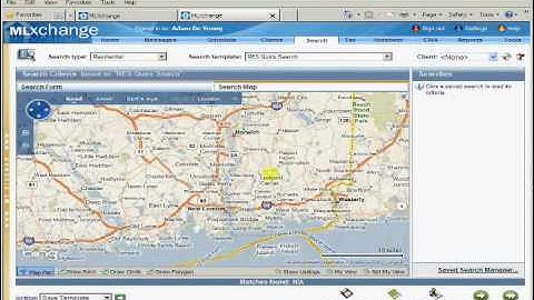 Set Map Search Default.