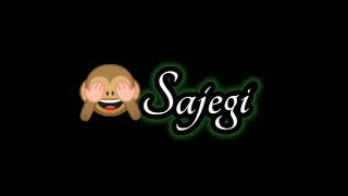 Dil ki barat sajegi meli ge sajan apni lyrics | iMovie black screen video WhatsApp status agmix10