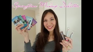 Makeup Declutter Spring 2017