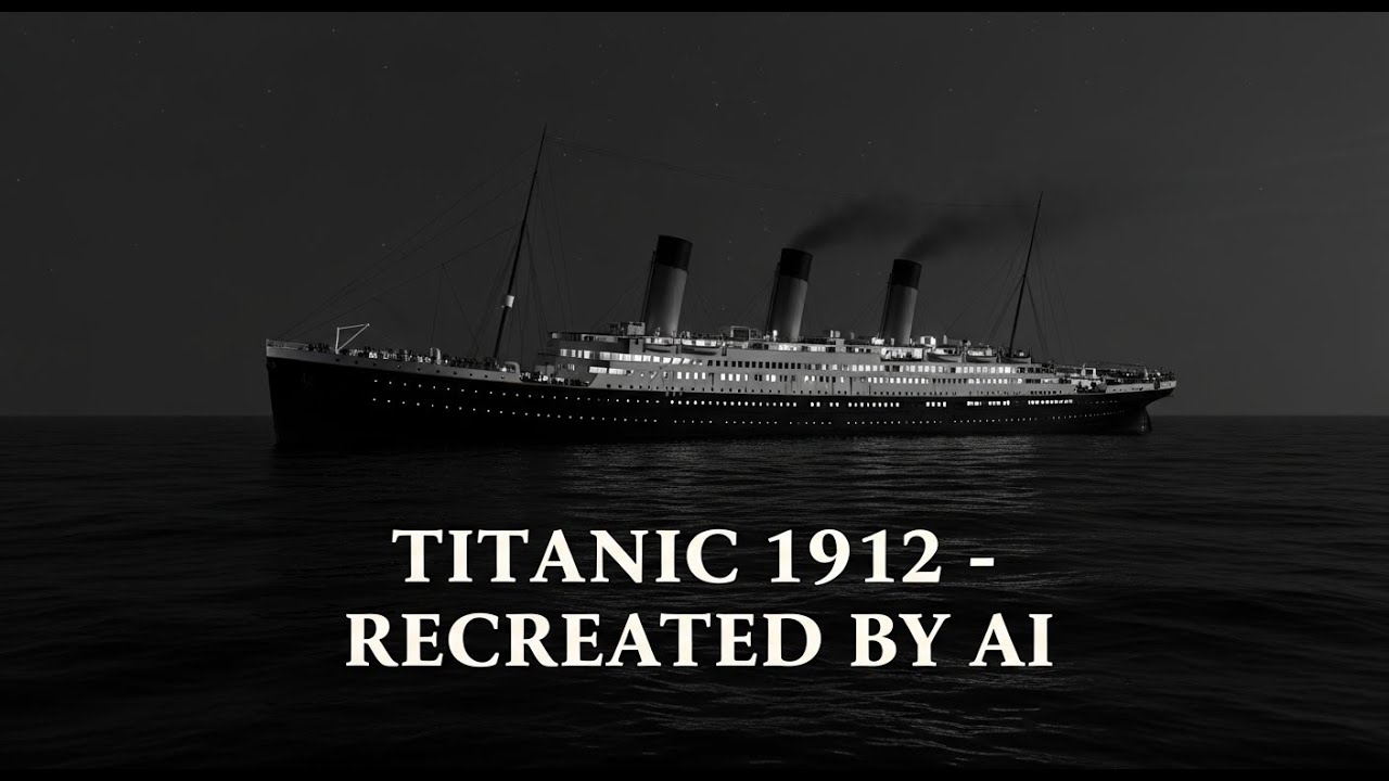 RMS Titanic 1912: From Pride to Tragedy | The First AI Movie Ever Made on Titanic | Arcane Testament