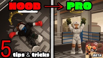5 TIPS/TRICKS TO BECOME BETTER IN BOXING BETA *2025* (ROBLOX)