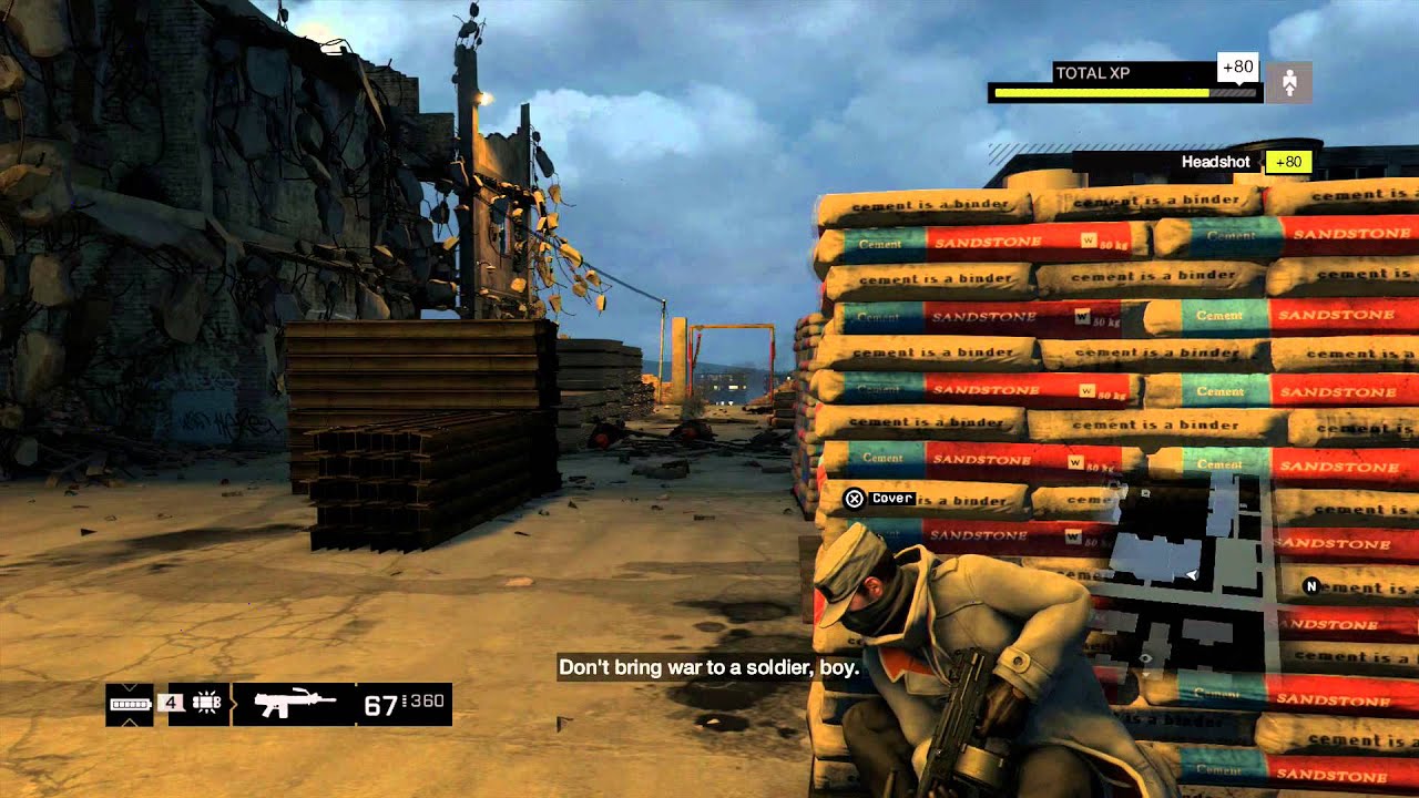 Watch Dogs - By Any Means Necessary: Take Down Anthony "Iraq" Wade Bossfight (Waves + Enforcer) PS4