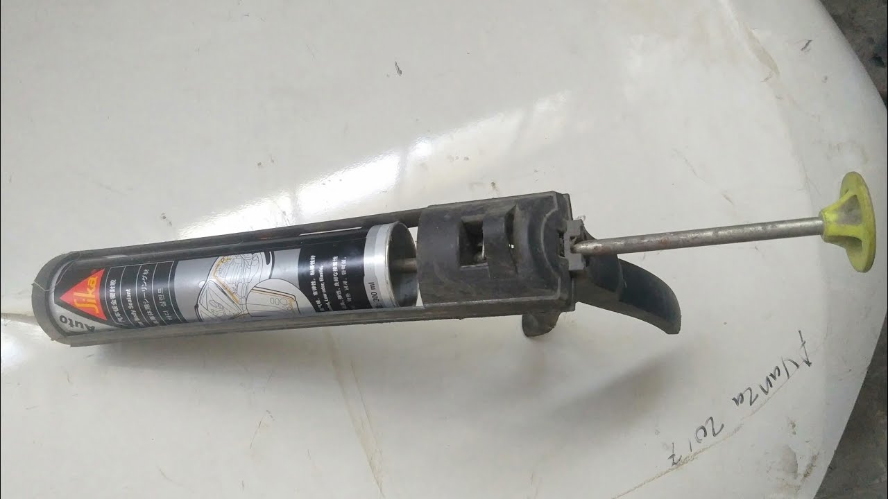 Cara bikin sealant / siler di kap mesin nissan xtril YouTube
