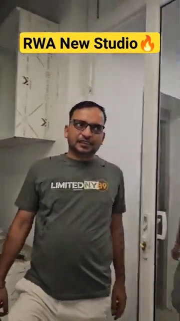 ankit bhati sir entry ☺️😍🥰, rwa new studio, #rojgaar_with_ankit # ...