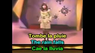 Vicky Leandros L'amour Est Bleu English & French Lyrics