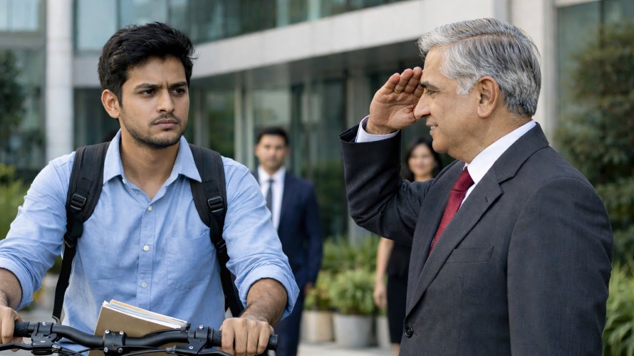 साइकिल में इंटरव्यू देने गए लड़के को… चेयरमैन ने किया सलाम, फिर जो हुआ वो किसी ने नहीं सोचा था! 😲🙏