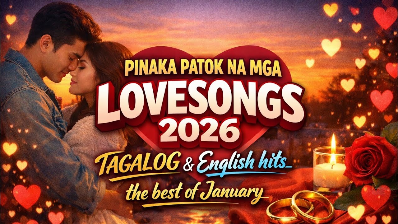 PINAKA PATOK NA MGA LOVESONGS 2026 💖 Tagalog & English Love Hits | Best of January