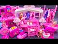 10 Minutes Satisfying with Unboxing Barbie Family Playset,Cute Pinkfong Ambulance Car Toys ASMR