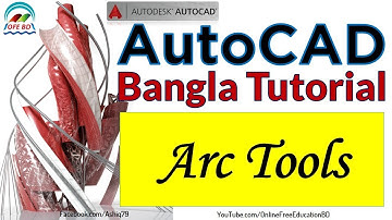 05.  Autocad Bangla Tutorial ( Arc Tool )