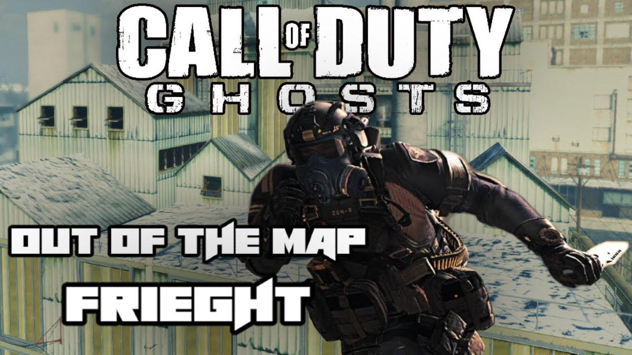 Call of Duty Ghosts Out of the Map on Freight (w/ zlmtry , EliteJack540 and InfectedVirtuoso)