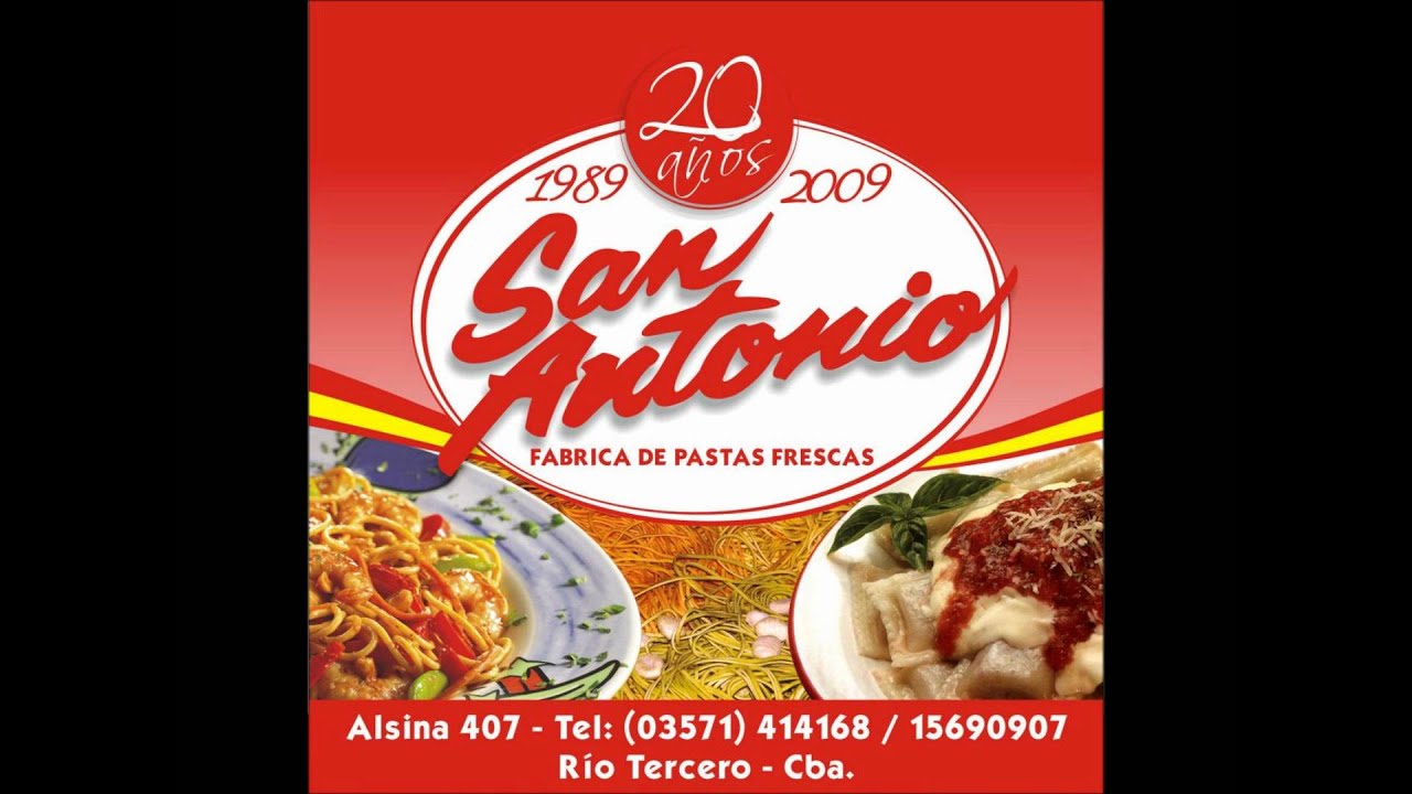 PASTAS SAN ANTONIO.wmv YouTube