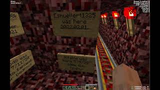 me reaching 100k nether in 2beta2t