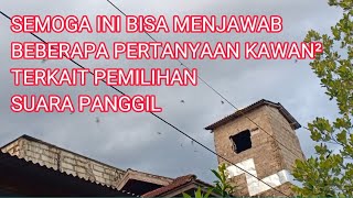🇮🇩Semoga ini bisa menjawab beberapa pertanyaan kawan² terkait pemilihan Suara Panggil yg bagus