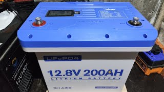 How to check details of new Anern 2026 lifepo4 12v battery using QR Code