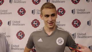 New England Revolution Midfielder Noel Buck Discusses English U-19 Camp, Scoring 3rd Goal Of Season