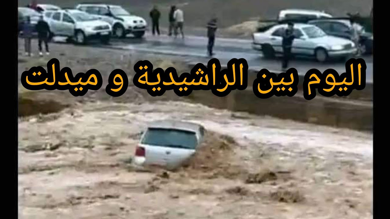 ميدلت اليوم : إنقلاب سيارة على مستوى واد بين الراشيدية و ميدلت