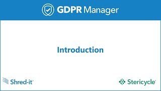 GDPR Manager - Introduction