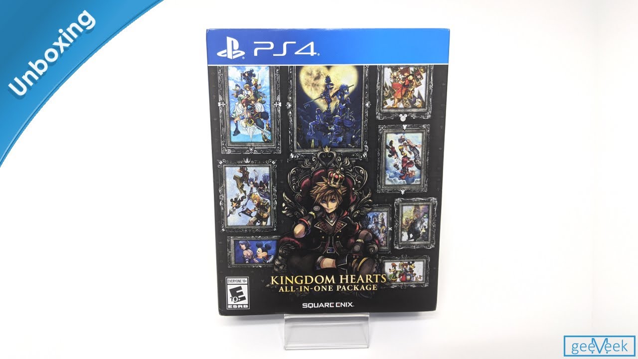 The PS4 Kingdom Hearts collection has a Square Enix store special edition –  Destructoid