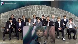 Seventeen Reacting to BTS Tiktoks Compilation