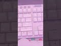logitech g715 with jelly crystal shine tru keycaps