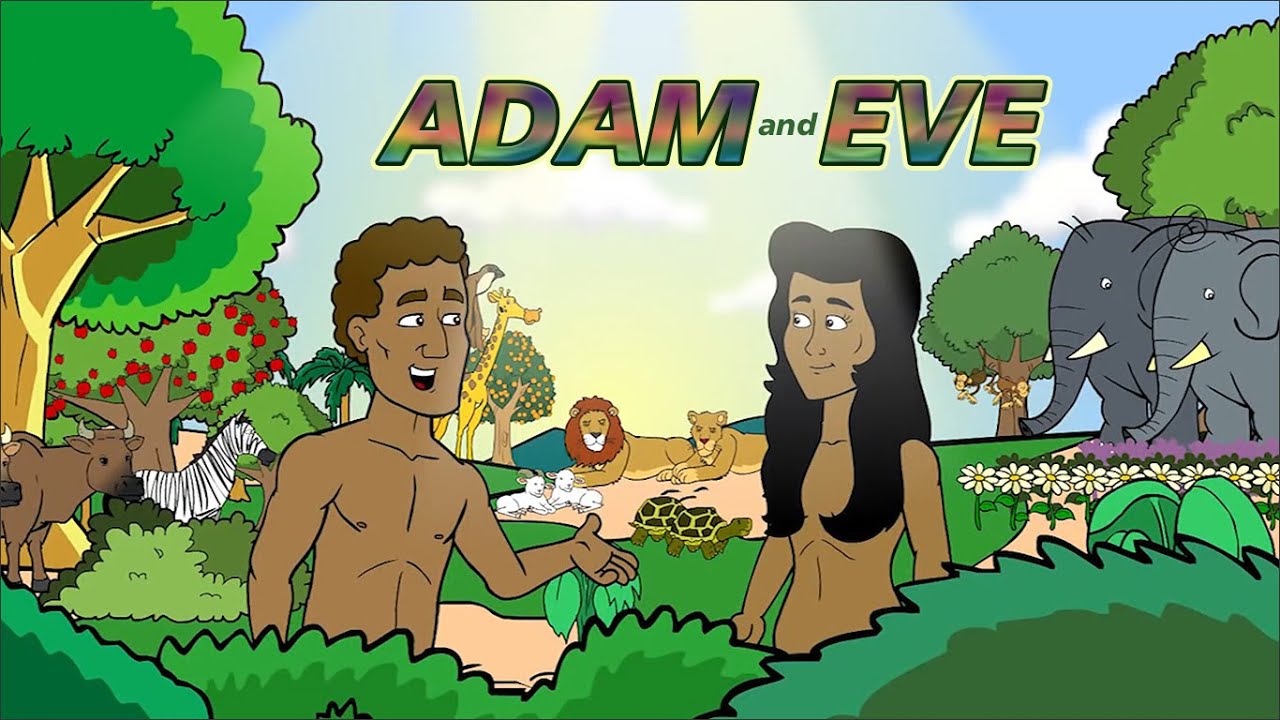 Adam and Eve | In the Garden of Eden | Cartoon Stories | Bible Stories |  Holy Tales - YouTube