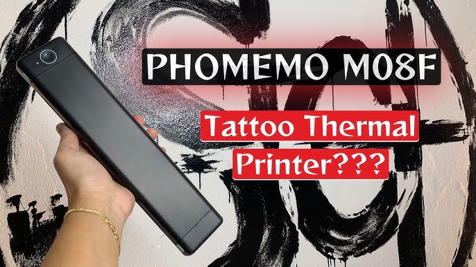 Funcionamiento impresora termocopiadora tatuajes 
