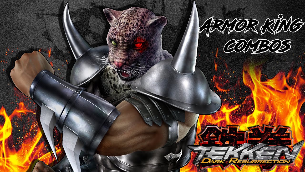 Armor King Dark Resurrection Combos Tekken 5 DR YouTube