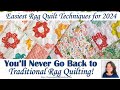 How the make the easiest rag quilt techniques for 2024  lea louise quilts tutorial