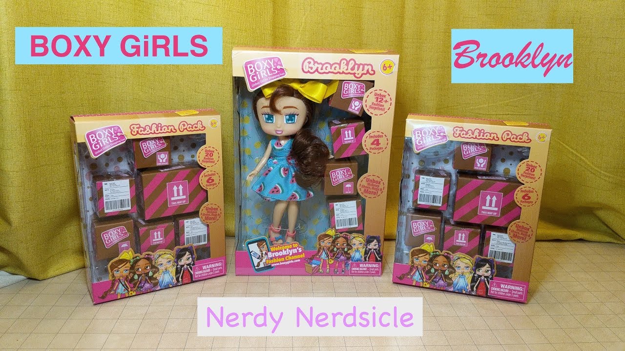 Unboxing BOXY GiRLS Brooklyn and Fashion Packs