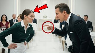 The Billionaire Mocked the Poor Waitress in Public — Seconds Later, He Regretted Everything