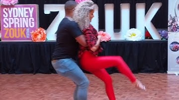 Fernanda & Carlos in workshop demo at SSZF2018 ~ Zouk Soul