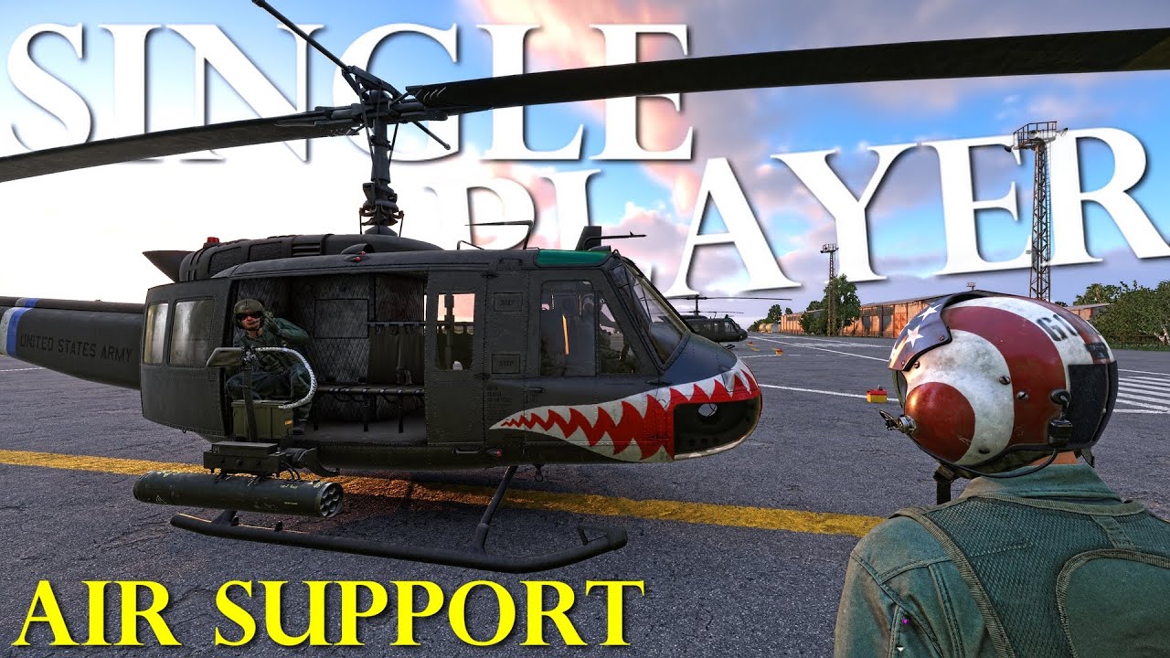Arma Reforger 1.5 Experimental – Epic Single Player Air Support Action! (Helicopter Gameplay)