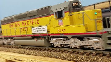 My New ScaleTrains Rivet Counter EMD SD40-2 Locomotives, UP 3757 and UP 3773 with ESU Loksound V4.0