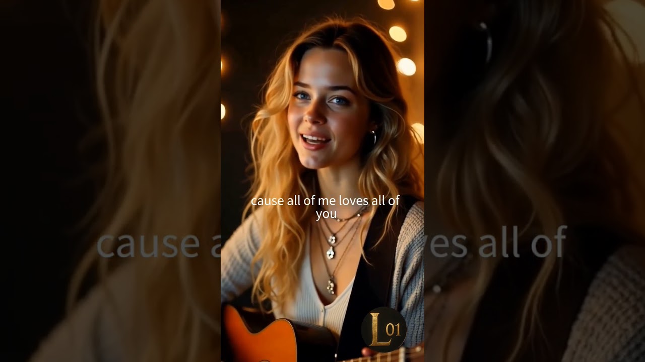 John Legend – All of Me | AI Lyrics Video (EvoLegends Cover) 