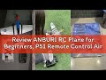Review ANBURI RC Plane for Beginners, P51 Remote Control Airplane for Adults, 2.4GHz 3 Channel Fight