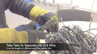 Should You Cut Off Plugs From Scrap Copper Wire?