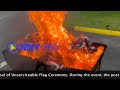 American Legion Flag Burning