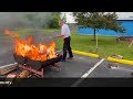 American Legion Flag Burning