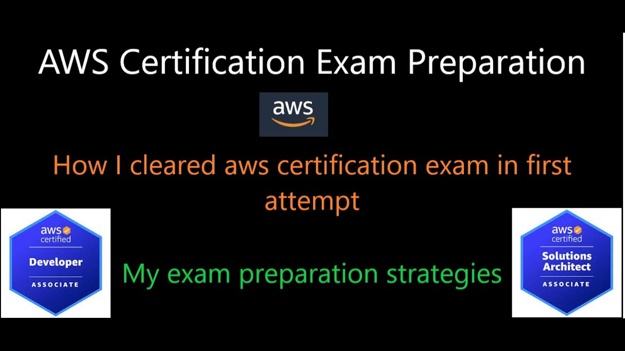 How to prepare for AWS certification exam | How to clear aws exam in ...