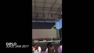 Diplo performs at Syracuse University's Juice Jam 2017