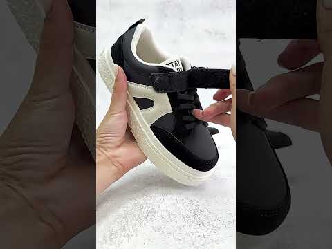 Дитячі кросівки кеди, кросівки легке взуття для дівчат на липучці в РОЗМІЛІ: 33,35, видео 1