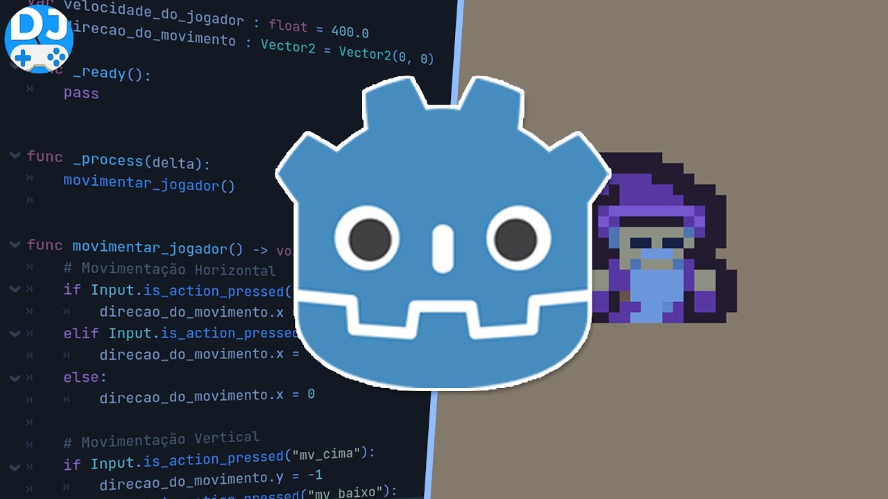 ⁣APRENDA GODOT 4 e PROGRAMAÇÃO em GDSCRIPT | Curso Grátis | Desenvolvendo Jogos