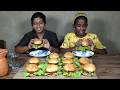 Chicken Burger Recipe ❤ Whole process of making Hamburger in Village Style 🍔 Village Food Recipe