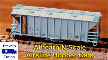 Athearn N Scale Airslide Hopper Cars