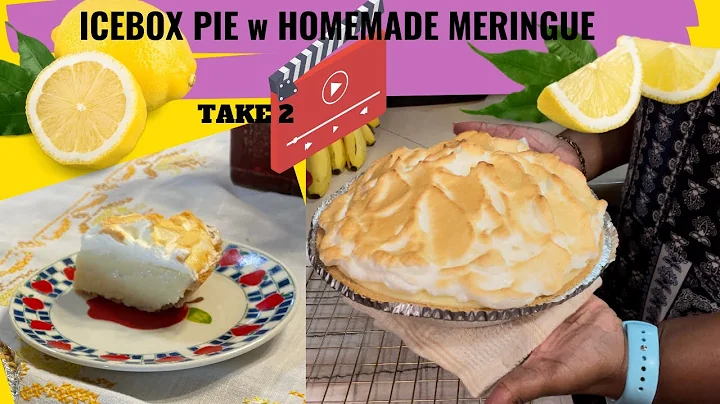 HOW TO MAKE LEMON🍋MERINGUE ICEBOX PIE🥧#EricandTeresa #IceboxPie #LemonIceBox