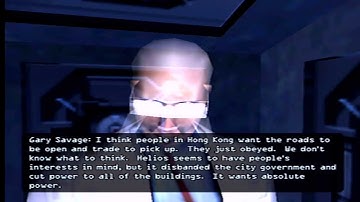 Deus Ex The Conspiracy PS2 Dialogue 51 "Ocean Lab Savage"